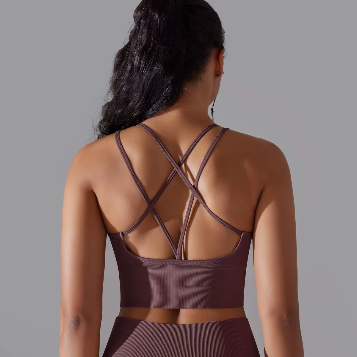 Sexy Beautiful Back Sports Bra Breathable Workout Bra Push up Gym Top Women Fitness Yoga Bra Quick-Dry Running Yoga Clothing