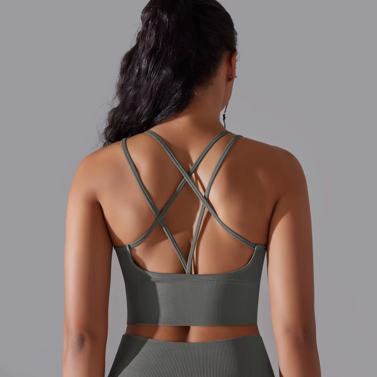 Sexy Beautiful Back Sports Bra Breathable Workout Bra Push up Gym Top Women Fitness Yoga Bra Quick-Dry Running Yoga Clothing