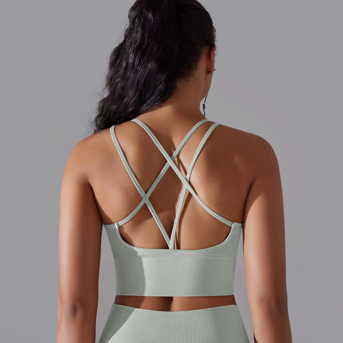 Sexy Beautiful Back Sports Bra Breathable Workout Bra Push up Gym Top Women Fitness Yoga Bra Quick-Dry Running Yoga Clothing