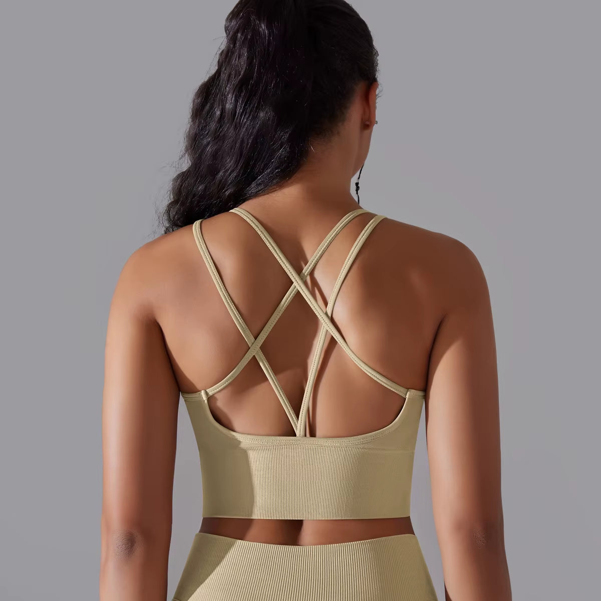 Sexy Beautiful Back Sports Bra Breathable Workout Bra Push up Gym Top Women Fitness Yoga Bra Quick-Dry Running Yoga Clothing