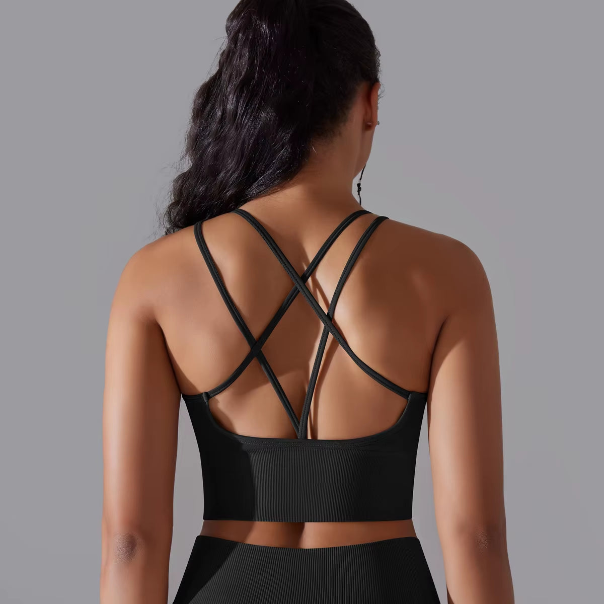 Sexy Beautiful Back Sports Bra Breathable Workout Bra Push up Gym Top Women Fitness Yoga Bra Quick-Dry Running Yoga Clothing