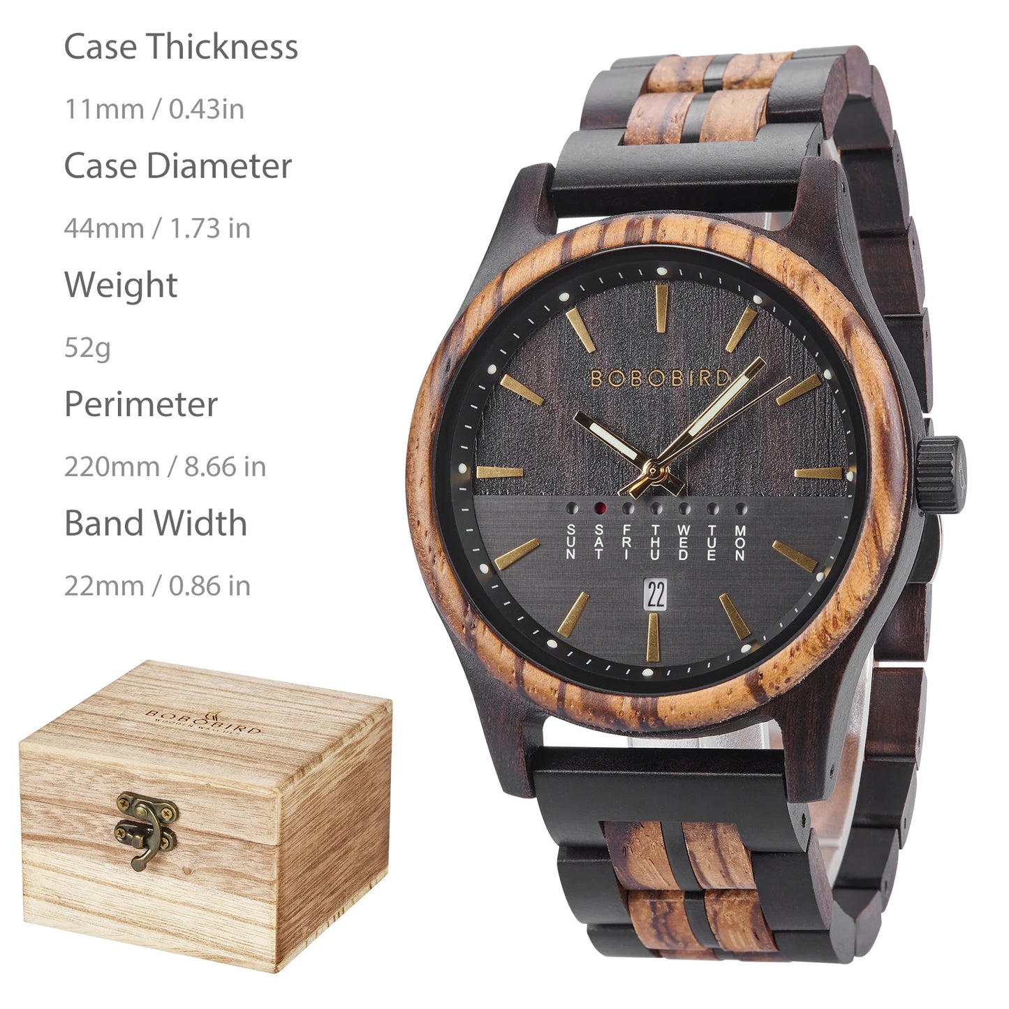 Stylish Natural Wooden Watches