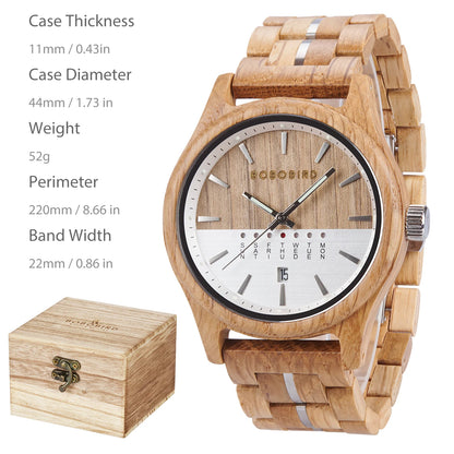 Stylish Natural Wooden Watches