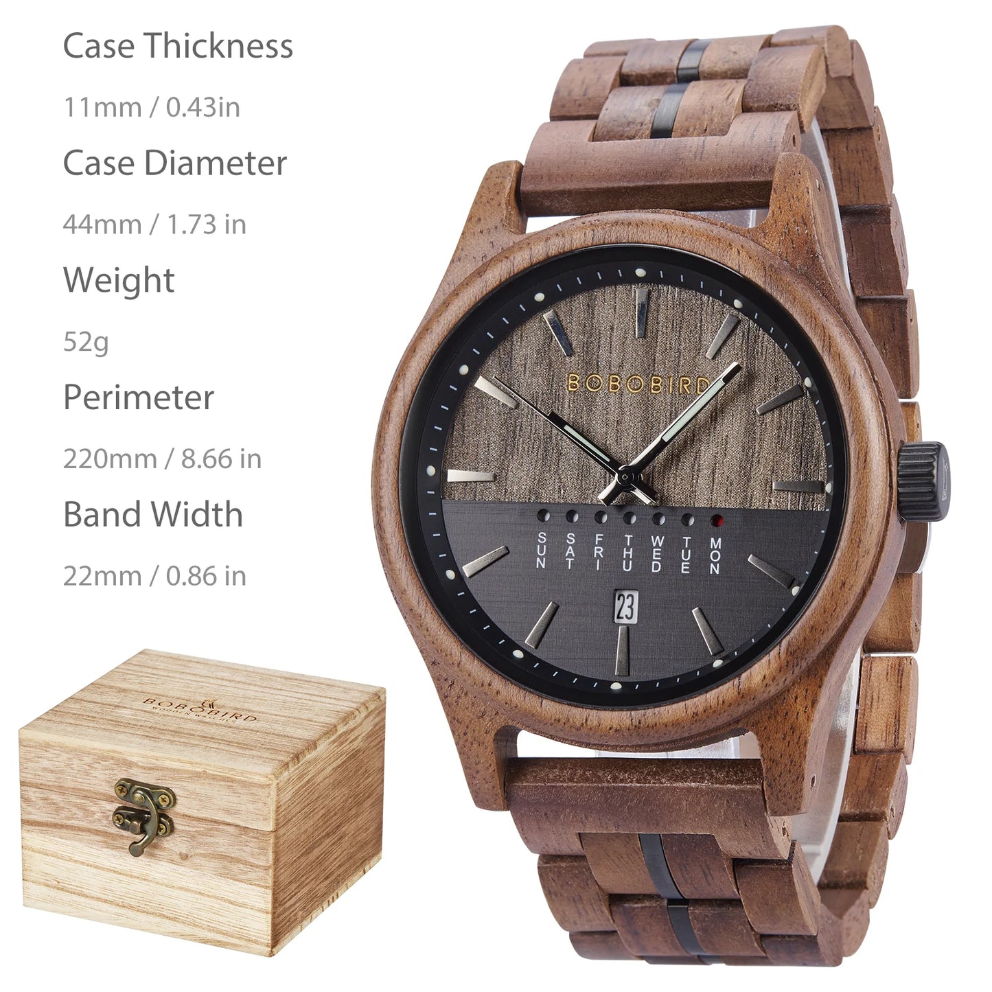 Stylish Natural Wooden Watches