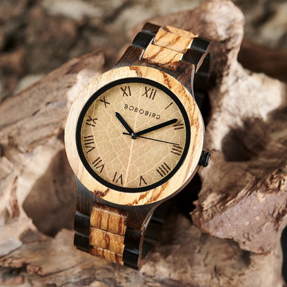 Minimalist Wood Watch