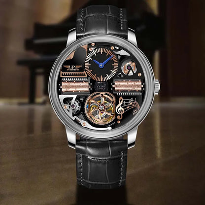 Feel the Rhythm of Time - Luxury Music Series Skeleton Watch