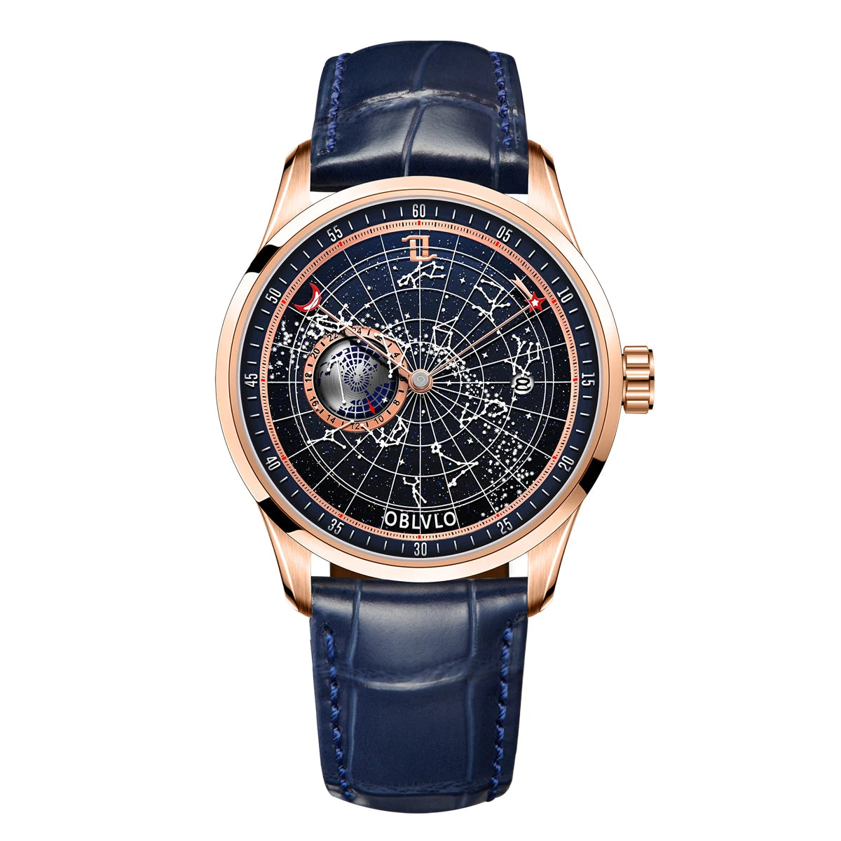 OBLVLO Automatic Casual Watch