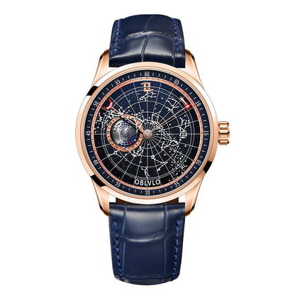 OBLVLO Automatic Casual Watch