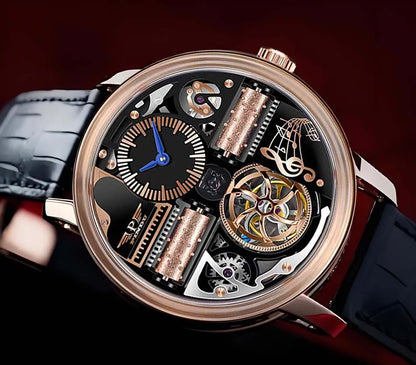 Feel the Rhythm of Time - Luxury Music Series Skeleton Watch