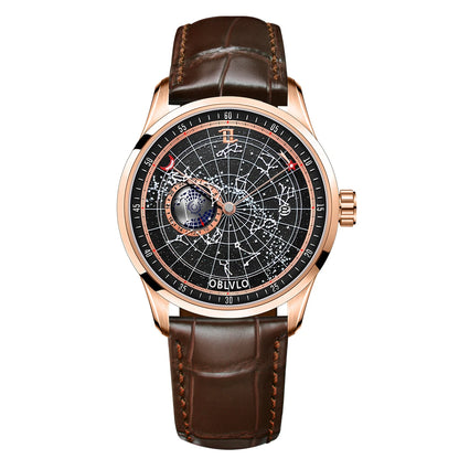 OBLVLO Automatic Casual Watch