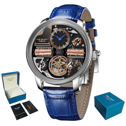 Feel the Rhythm of Time - Luxury Music Series Skeleton Watch