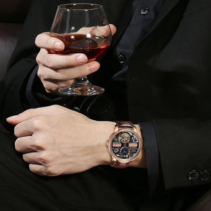 Feel the Rhythm of Time - Luxury Music Series Skeleton Watch