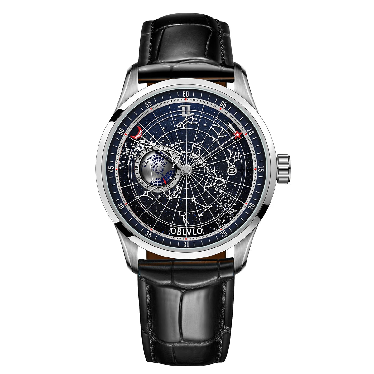 OBLVLO Automatic Casual Watch
