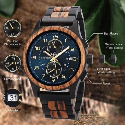 Minimalist Wooden Watch